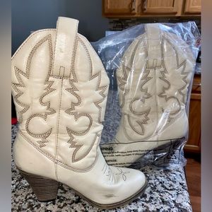 Vintage Route 66 cowboy boots women size 6